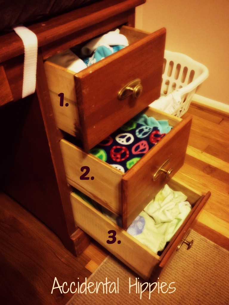 Easy Cloth Diaper Changing Station Accidental Hippies