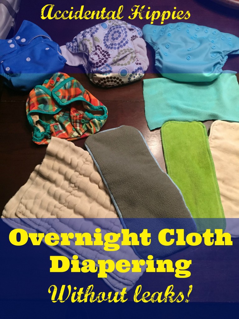 Think you can't cloth diaper overnight? You can! Keep it easy and leak-free with these ideas!