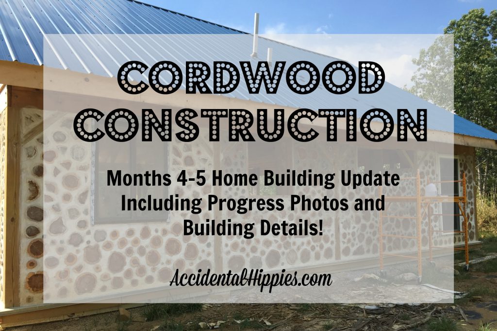 Even though we're back at school, our cordwood homestead building project is still very much in progress! See how much we were able to complete in the last month and a half with plenty of progress shots!