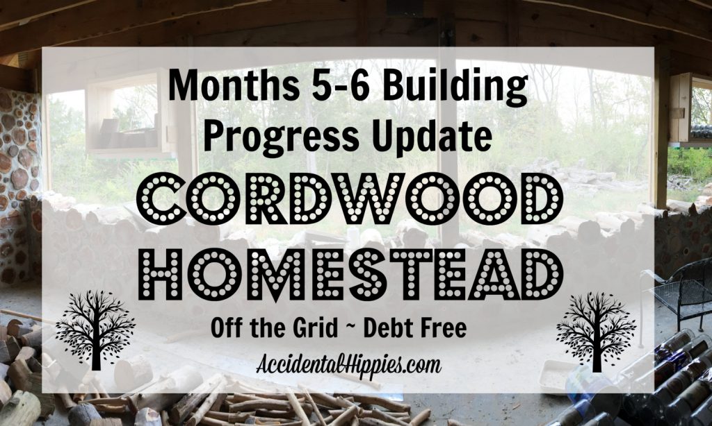 Here is the complete run-down of everything we accomplished from mid-September to the end of October in building our cordwood house - off the grid, paying cash as we go!