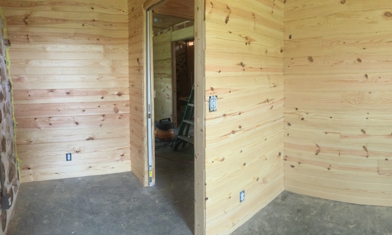 Learn about everything we completed in this phase of our cordwood homebuilding project