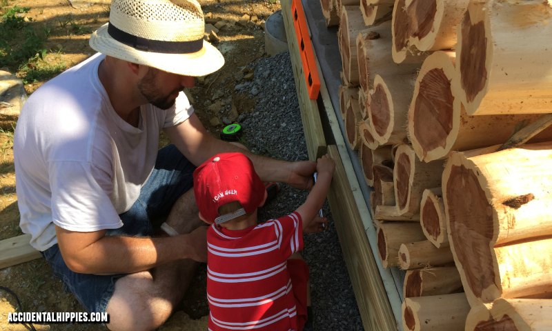 Our young son helped us build our house from scratch. Find out what we did to help keep him safe, let him feel involved, and still manage to get stuff done!