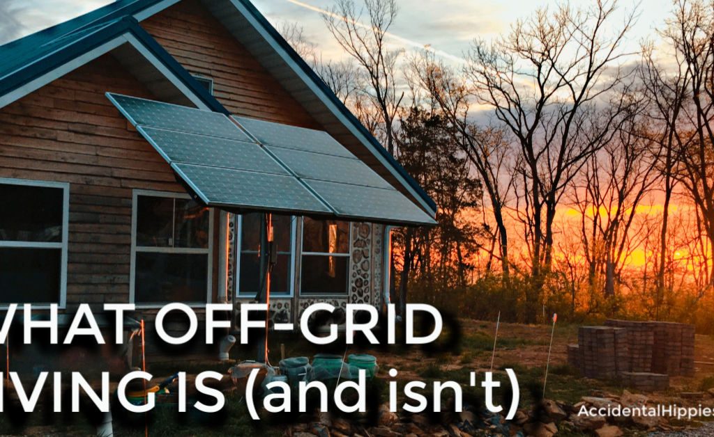 Here's what off-grid living means (and doesn't), how our family lives it, and how you can get started TODAY.