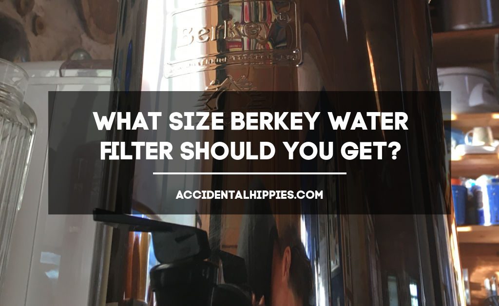 what size berkey water filter should you get?