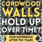 Text: How Well Do Cordwood Walls Hold Up Over Time? AccidentalHippies.com